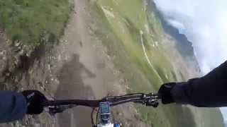 Riding down Flow Trail IschglSamnaun on GT Force Carbon Expert  THE CYCLERY [upl. by Bannasch]