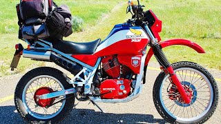 🔴 Honda XLV 750R  Эндуро с Двигателем V2 и Карданом 😵 [upl. by Aikaj393]