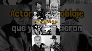 Actores de doblaje Rip Parte 5 actordedoblaje cine infancia dbz lossimpson [upl. by Nerreg786]