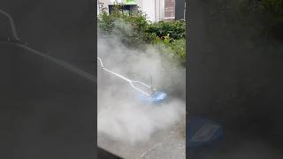 Hot Water Pressure Washing pressurewashing pressurewasher [upl. by Nnaylime]