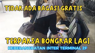 LIHAT BAGAIMANA CARA PENUMPANG NAIK PESAWAT DARI TERMINAL 2F ASIA [upl. by Zapot]