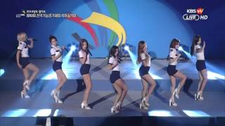 Live HD  141006 AOA  Confused  KBS W 2014 Gyeonggi The 49th National Skills Competition [upl. by Morvin]