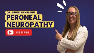 Case study 79 Peroneal Neuropathy diagnosis amp treatment explained by Dr Betsy Grunch neurosurgeon [upl. by Arbed]