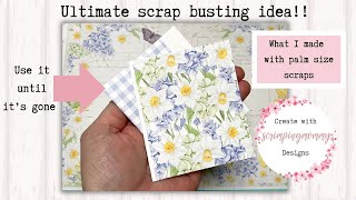 ULTIMATE scrap busting idea  use it till its gone [upl. by Rhianon316]