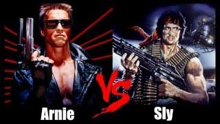 Sly vs Arnie Movie Quotes [upl. by Tully]