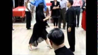 Argentine Tango Class Sacadas in Vals Georgina amp Oscar [upl. by Gibb]