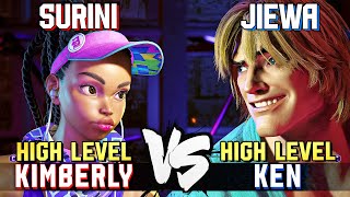 Surini Kimberly vs Jiewa Ken STREET FIGHTER 6 Showdown [upl. by Beyer]