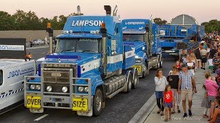 Mega Loads  Lampson Moving 250 t Generator [upl. by Goulden608]