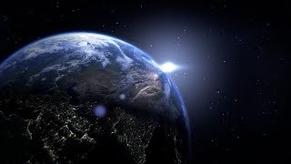 Earth Rotating  In the space  Free HD Video  no copyright [upl. by Westbrook]