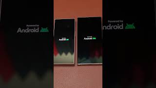 Galaxy Z FOLD 6 vs galaxy S24 ultra speed test start up trending [upl. by Nilats409]