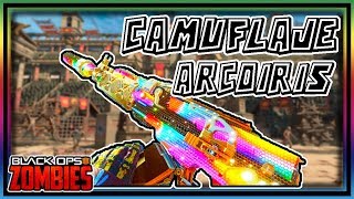 DESBLOQUEAR CAMUFLAJE DIAMANTE ARCOIRIS ZOMBIES BLACK OPS 4 [upl. by Nieberg]