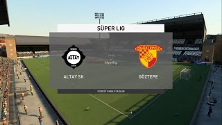 FIFA 22 Altay SK  Göztepe CPU vs CPU [upl. by Gittle]