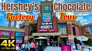 Hershey’s Chocolate World Hershey’s Chocolate Factory Tour 2021 Hershey PA [upl. by Hsirrap]