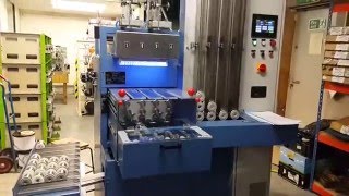 Gurfil  4 Head Fully Automatic Wire Winding Machine  Wire Spooler [upl. by Atilrahc]