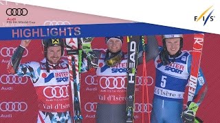 Highlights  Great win for Pinturault in Val dIsère  FIS Alpine [upl. by Jeanette]