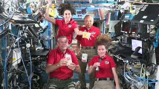 Thanksgiving Message from the International Space Station [upl. by Pirali]