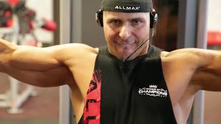 Explosive Chest Training  4 Muscle Shocking Supersets  ALLMAX Training [upl. by Aihsyn]