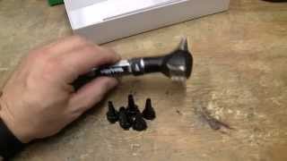 Welch Allyn Pocket Otoscope AA Handle Overview [upl. by Annawaj622]