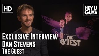 Dan Stevens Downton Abbey Exclusive Interview  The Guest [upl. by Ettegirb]