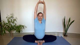 Pregnancy Tips from Yoga amp Ayurveda 24  21 min Yoga Session [upl. by Isaak687]