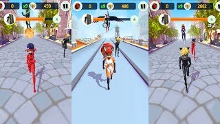 Miraculous Ladybug and Cat Noir  Running Away From Bosses Part 23 Android ios [upl. by Neyuh]