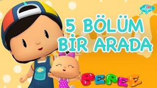 Pepee  5 Bölüm Bir Arada  Çocuk Çizgi Film  Düşyeri [upl. by Aletsirc360]