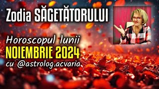 ♐SAGETATOR 🍂 Horoscop NOIEMBRIE 2024 Subtitrat RO 🍂 SAGITTARIUS ♐ NOVEMBER 2024 HOROSCOPE [upl. by Bergin]