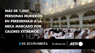 Más de 1000 personas murieron en peregrinaje a La Meca marcado por calores extremos [upl. by Andres]