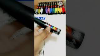 Unboxing and activating my new posca pc8k marker asmr marker [upl. by Jandel841]