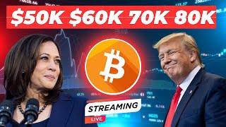 👀EL PRECIO DE BITCOIN SI GANA TRUMP O KAMALA  CRIPTOMONEDAS EN ESPERA  ELECCIONES DE USA [upl. by Akeihsat795]