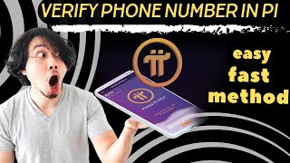 How to verify phone number in pi network  pi network verification 2025 [upl. by Tnomel]