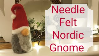 Needle Felt Nordic Gnome Giveaway CLOSED [upl. by Lerim558]