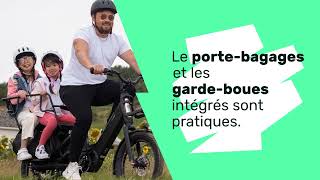 Test et Avis du vélo cargo électrique Gitane GLife Longtail [upl. by Htims]