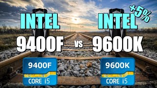 9400F vs 9600K  1660Ti CSGO Fortnite PUBG GTAV Overwatch [upl. by Anairol]