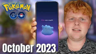 Ditto disguises October 2023 Pokémon Go How to catch ditto in Pokémon Go FULL Ditto disguises [upl. by Territus]