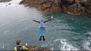 Pea Stacks Cliff Jumping [upl. by Grory]