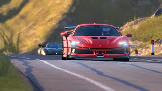 Ferrari SF90 XX Stradale POV vs Hypercars at Highlands [upl. by Ahsinuq261]