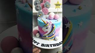 New 3D cake design 🧑‍🍳🎂📸 unicorn trending viralvideo trendingvideo [upl. by Anahs]