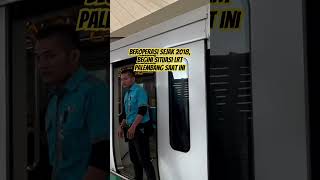 Beroperasi Sejak 2018 Begini Situasi LRT Palembang Sumsel Saat Ini keretaapi lrt [upl. by Dnalyag110]