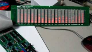 DIY Audio Spectrum Analyzer MT1750 [upl. by Enyad]