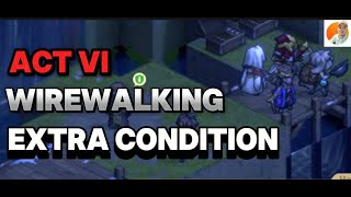 sword of convallaria ACT VI extra condition wirewalking assist mode act 6 gameplay guide [upl. by Fuhrman]