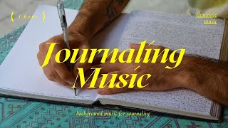 Background journaling music  calming reflective music for writing studying and working [upl. by Haram]