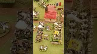 Wargaming Aspern Essling with DBN grand tactical rules [upl. by Acebber]