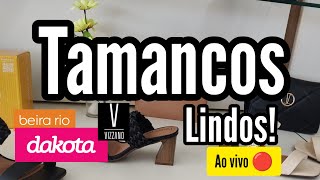 TAMANCOS FEMININOS VERÃO 2024 DAKOTA CALÇADOS  SALTO ALTO  SALTO BLOCO BEIRARIO CALÇADOS [upl. by Calia]