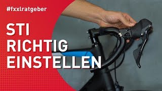 STI Einstellen am Rennrad [upl. by Manchester]