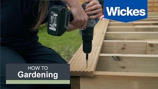 How to Lay Decking with Wickes [upl. by Kreitman480]