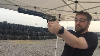 Sig P220 Suppressed 45ACP  Defensive Arms Academy [upl. by Nissensohn]