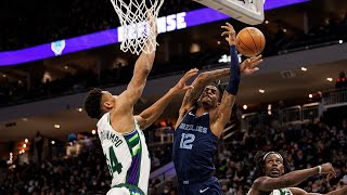 Memphis Grizzlies vs Milwaukee Bucks  Full Game Highlights  October 20 2023 NBA Preseason [upl. by Llenehs]