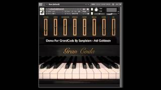 First LightDemo For Sampleism Gran Coda Piano [upl. by Amelina]