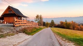 Odrowąż północny  wieś z widokami na Tatry [upl. by Lraed]